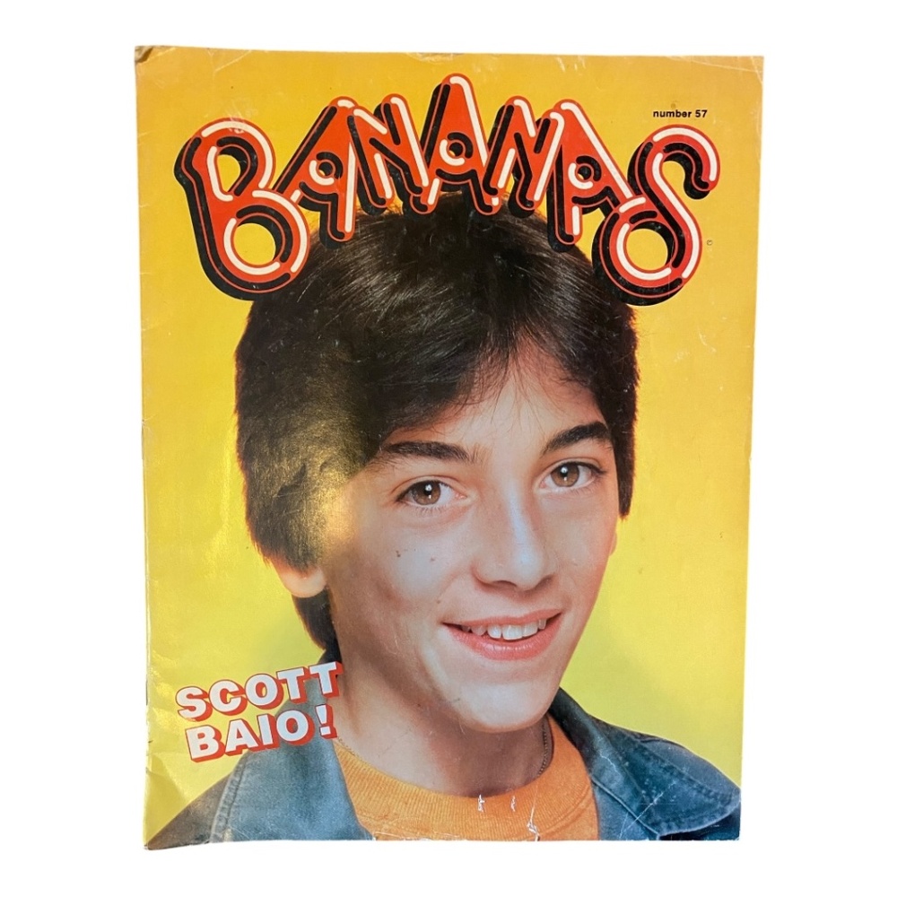 Vintage magazines. Bananas.